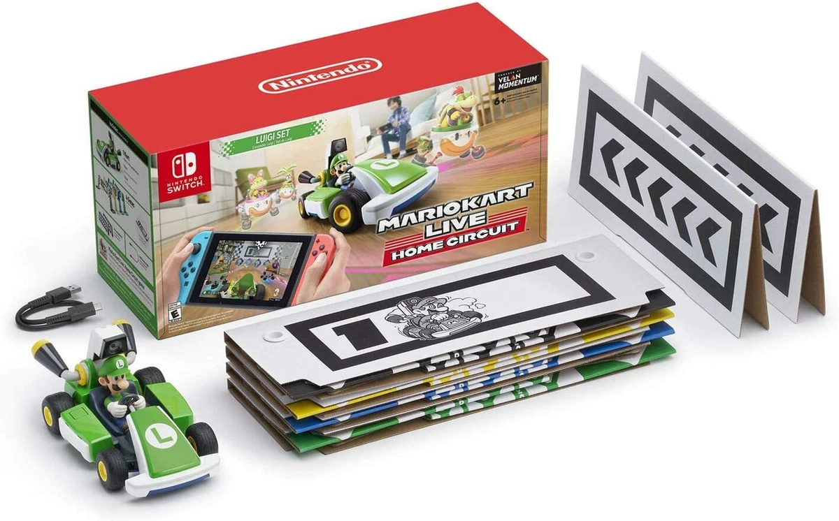 2020 Mario Kart Live Home Circuit Mario Luigi Set Nintendo