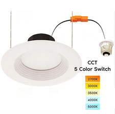 6 Halco 87985 LED Recessed Light Downlight Co...