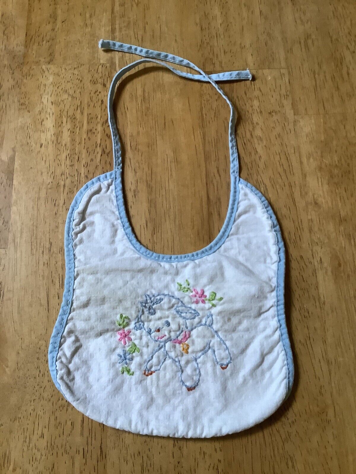 1950’ Handmade. Hand Embroidered Baby Bibs Lot of… - image 18