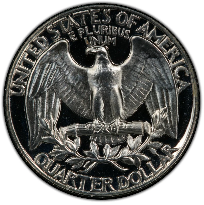1960 P Proof Washington Quarter 25C - Image 2 of 2
