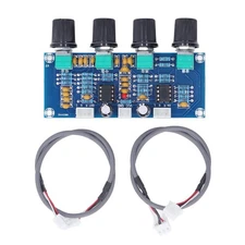 NE5532 Preamp Module with DC 12V-24V Digital Audio Preamplifier Board for... 