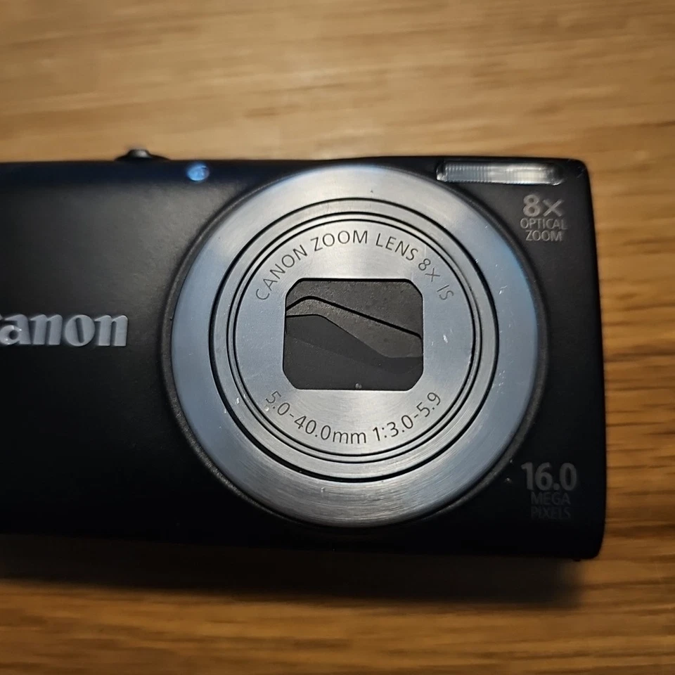 Digitalkamera Canon PowerShot A4050 IS HD Kamera Digitalkamera Schwarz Sehr Gut - Bild 3 von 4