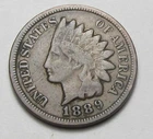1889 INDIAN HEAD CENT,PARTIAL LIBERTY, VERY NICE COIN!!!!(A7)