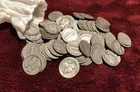 Mercury Dimes ~ 100 90% SILVER Coins ~ Circulated ~ FREE SHIPPING ! My #253