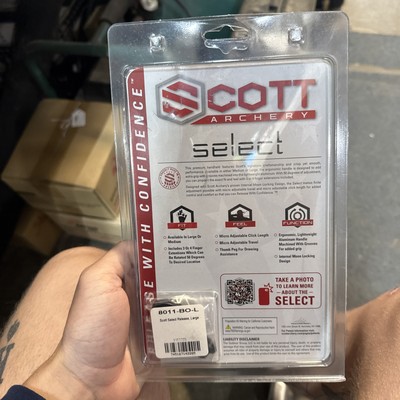 Scott Archery 8011-BO-L Select Bow Release Large Hunting Gear   