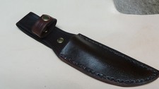 HAND MADE  LEATHER KNIFE SHEATH  5"