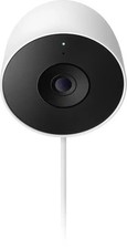 Google Nest Cam Exterior (con cable, 2da generación) Video 2K y Géminis - Nieve - ¡LEER EN MUY BUEN ESTADO!