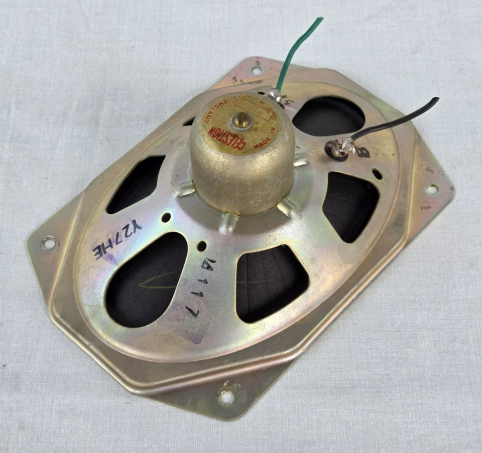 Vintage Celestion Y27HE 6" x 4" Oval Elliptical Speaker 3 Ohms for Valve Amp - Image 3 of 4