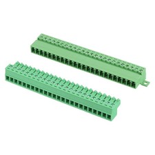 24 Pin Screw Terminal Block Connector, 3.81mm PCB Mount Screw Terminal