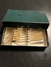 Set posate dorate – Placcate oro 24 carati – Doré à l’or fin