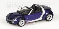 1:43 Minichamps Smart Roadster 2003 Blue 400032130 Diecast Modellbau