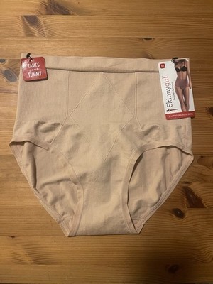 NEW SkinnyGirl Shaping Seamless Briefs Tummy Toning Panel Medium MSRP $42