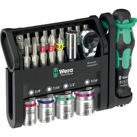 WERA 05049001001 Tool-Check Modular Imperial 1, 21 pieces