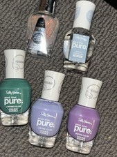 Sally Hansen Good. Kind. Pure. Vegan Lasting Color Nail Polish Lot - NEW
