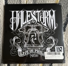 Image of Halestorm – Live In Philly 2010- LP VINYL - NEW SEALED (CLEAR VINYL)