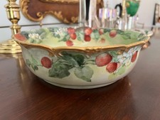 Exceptional Large Limoges Serving Bowl