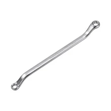 6mm x 7mm Metric 12 Point Offset Double Box End Wrench Chrome Plated Cr-V