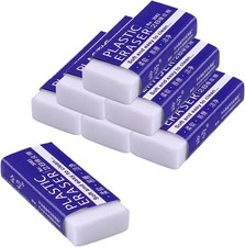 Pencil Erasers for Kids Bulk Students School Supplies Office 8 , Artist Eraser