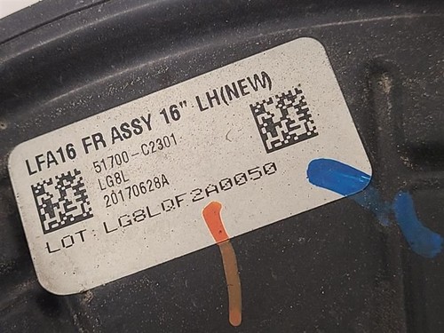 2018-201 KIA OPTIMA Driver Left Front LH Spindle Knuckle 51710F600 - Picture 3 of 12