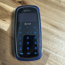 Pantech Impact P7000 Blue 2.6" TFT Color Display 2MP AT T Cellular Slider Phone