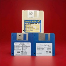 Floppy disk vintage backing tracks file canzoni midi per lettori tastiere 