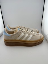 NEW GS Adidas Gazelle Bold Wonder White JH5540 Size 6y NO BOX
