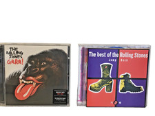 THE ROLLING STONES : GRRR" ALBUM CD PLUS THE BEST OF THE ROLLING STONES LIKE NEW
