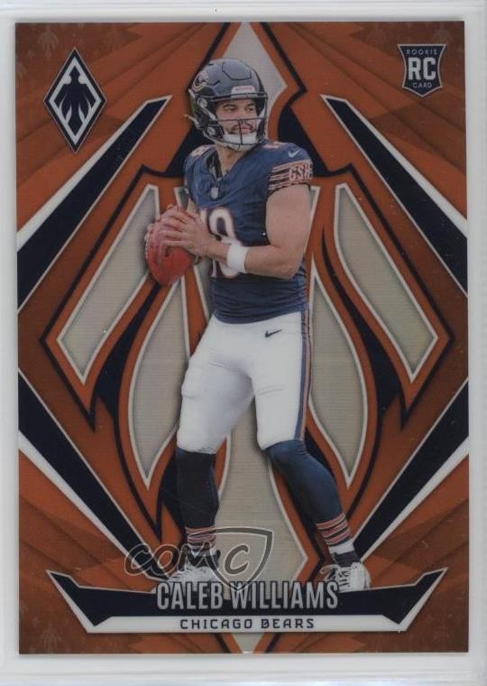 2024 Panini Phoenix Rookies Orange Caleb Williams #151 15ty