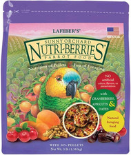 Sunny Orchard Nutri-Berries Pet Bird Food, Made with Non-Gmo and Human-Grade Ing