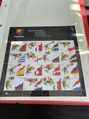 UEFA EURO 2004 Portugal - (16) Gedenkmarken für jedes teilnehmende Team