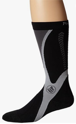 Powerstep Men's Recovery Socks Black/Gray Small
