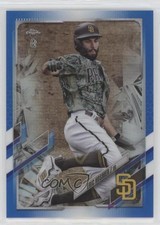 2021 Topps Chrome Ben Baller Edition Blue Refractor 62/75 Eric Hosmer #112 0gr3