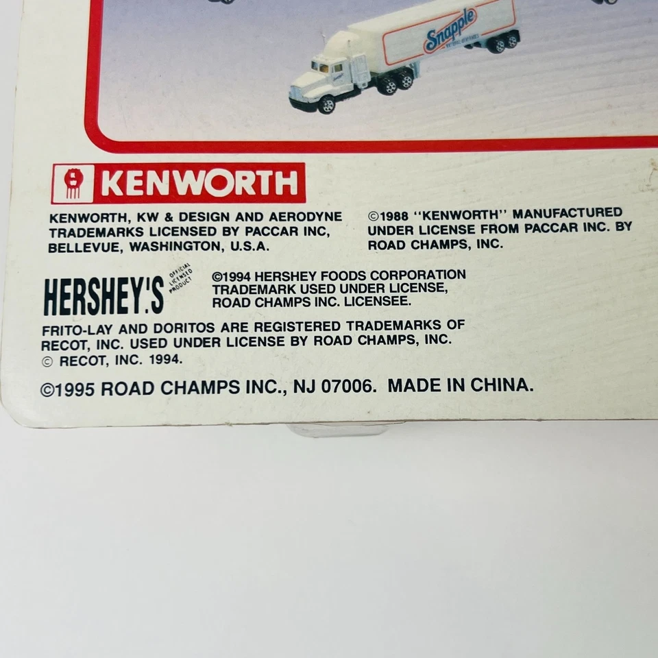 Camiones Kenworth Road Champs escala 2 HO Hershey’s Kisses Shurfine entrega semi Foto 4 de 4