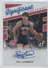 2017-18 Panini Donruss Significant Signatures Bill Laimbeer #SS-BL Auto 0q0