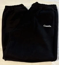 Comfrt Cloud sweatpants Color- Black Unisex Adult Size 2XL