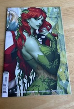 Harley Quinn & Poison Ivy No 1 Stanley Artgerm Lau Poison Ivy Card Stock Cover.