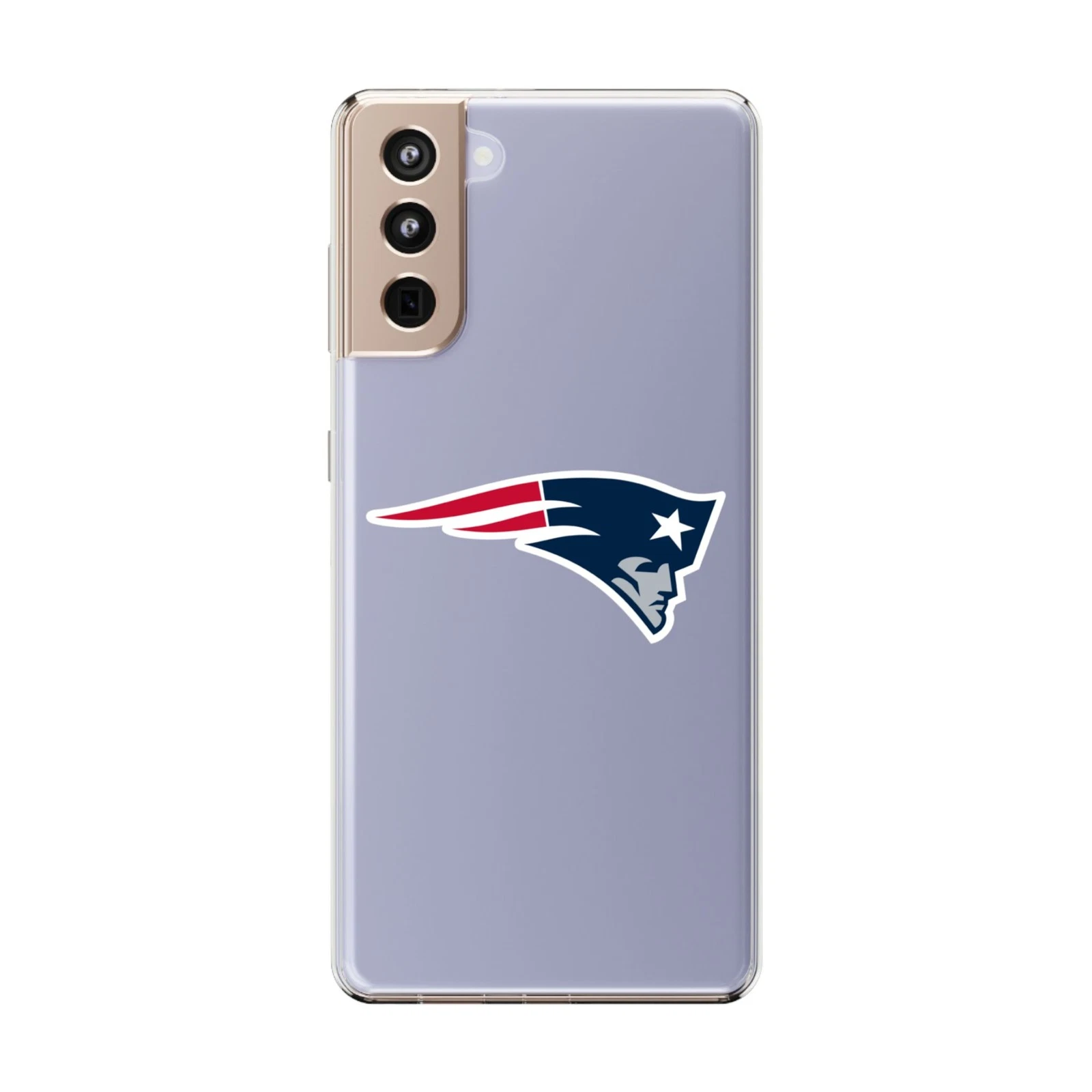 New England Patriots Clear Phone Case for iPhone