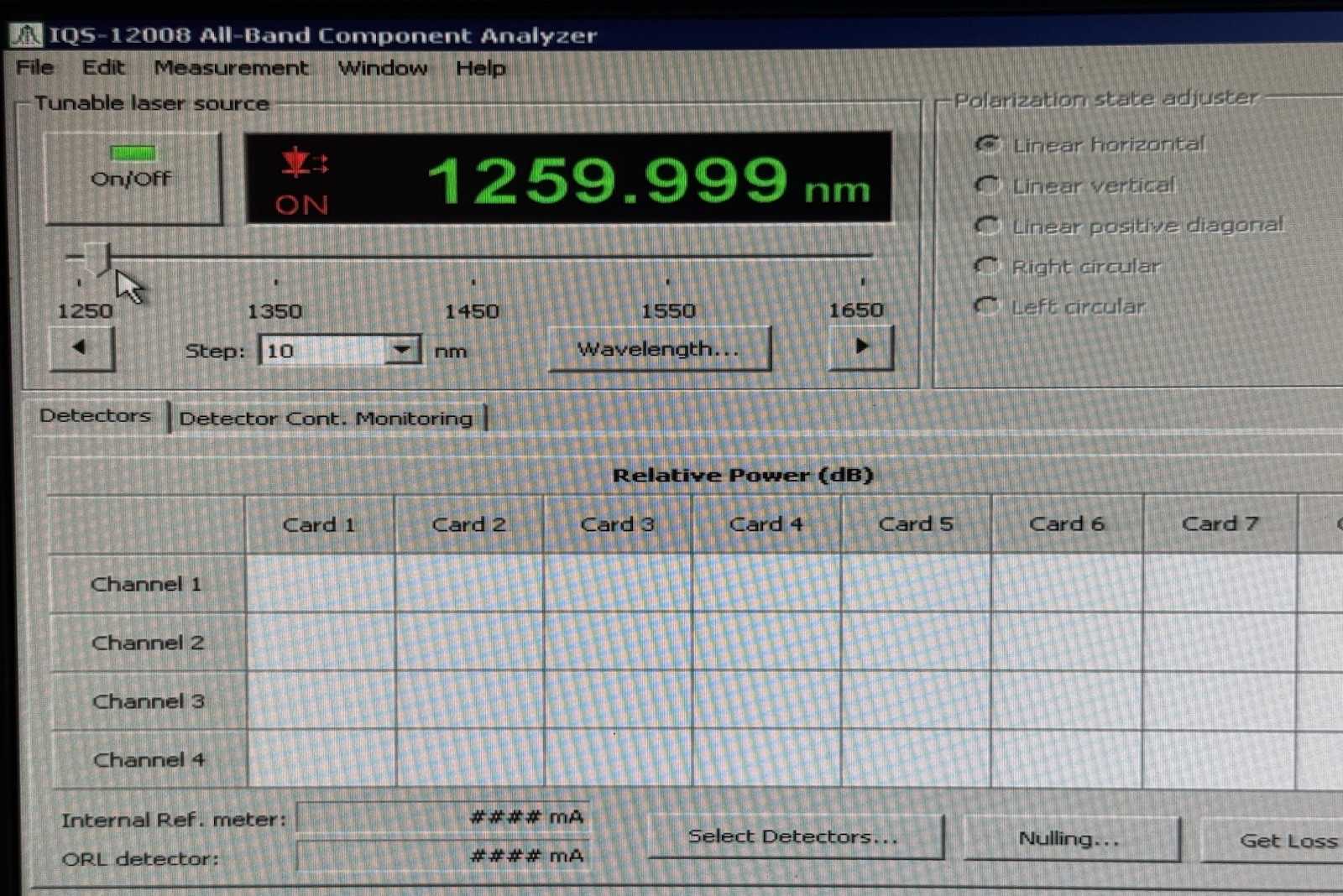 EXFO IQS-510P & IQS-9800 O-Band To L-Band Tunable Laser & 32 Power Meters