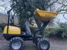Wacker Nueson  1 Ton High tip,  Dumper digger, Terex Thwaites 
