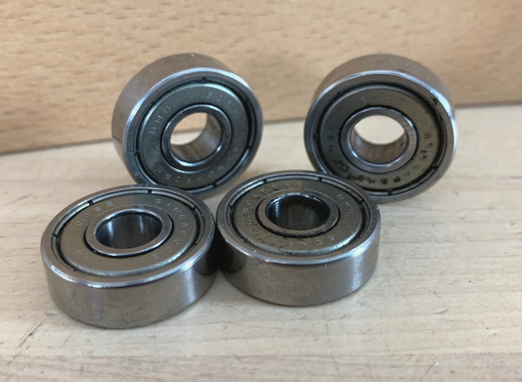 PEARL P3002D Demon Drive Bass Kick Drum Pedal BEARING Roller Parts Set Lot of 4x