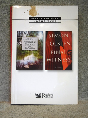 LARGE PRINT READERS DIGEST 2 IN 1, FINAL WITNESS & WEDDING (TPB)(5588)