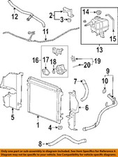GM OEM 05-07 CTS,SRX Cooling Radiator Components-Thermostat Hsng 12596140