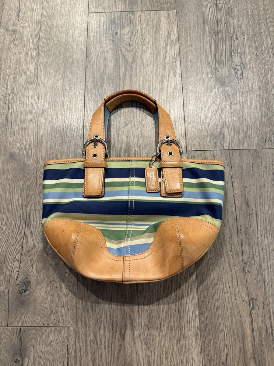 Coach Hampton Tote Blue Bags & Handbags for Women for sale | eBay