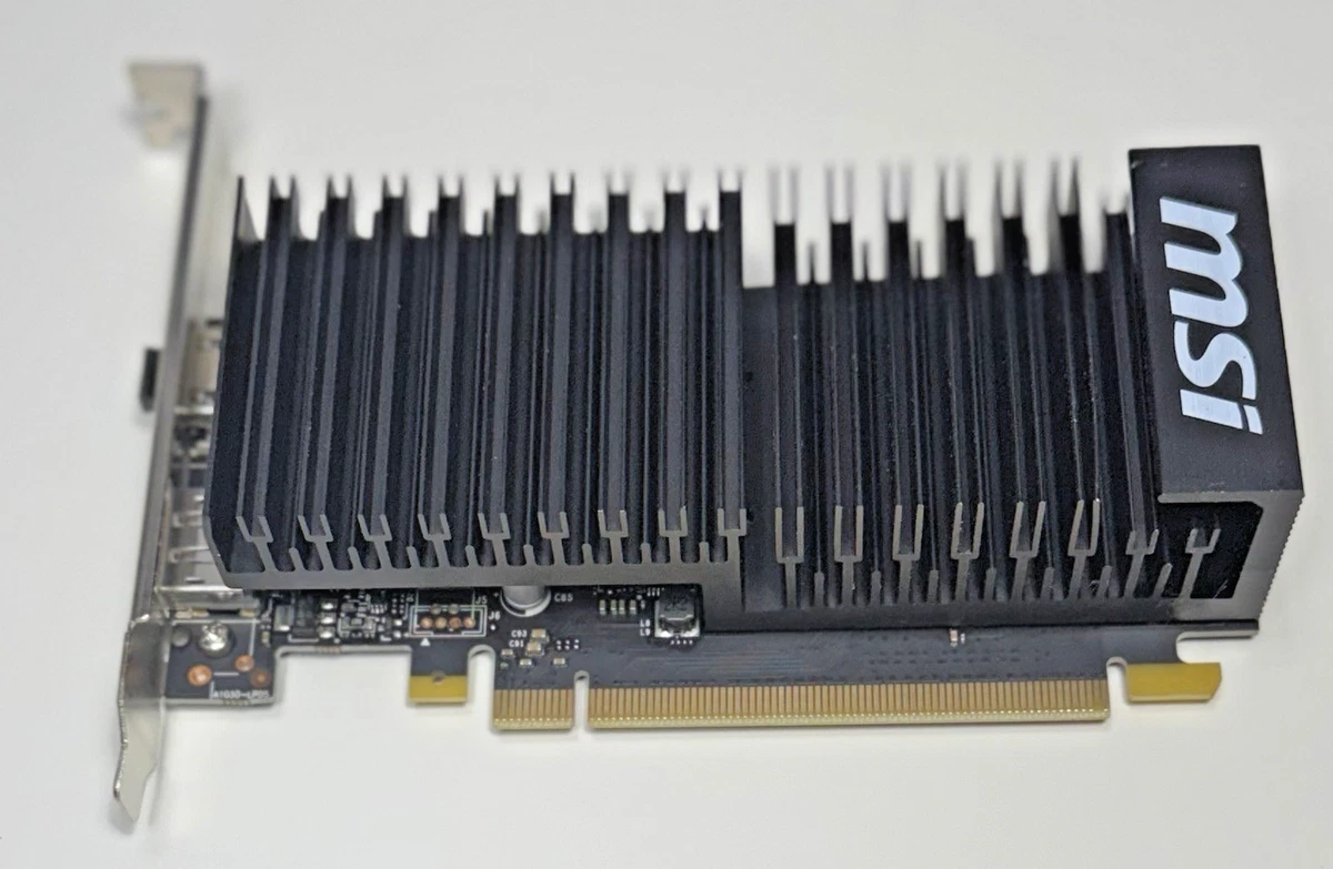 MSI NVIDIA GeForce GT 1030 2 GB Memory Computer Graphics Cards for