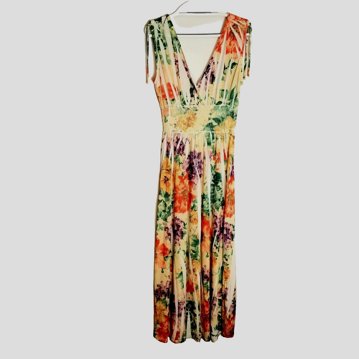 chinese dress ladies Women's Essential Flowy Sleeveless Maxi Dress