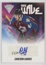 2011-12 Panini Titanium New Wave Signatures Cameron Gaunce #47 Auto 0w8