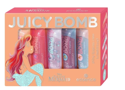 Essence Disney The Little Mermaid Juicy Bomb Lipgloss Set NEU - Bild 1 von 4