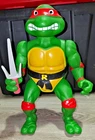 Vintage Teenage Mutant Ninja Turtles 1989 Giant 13" Action Figure Raphael TMNT