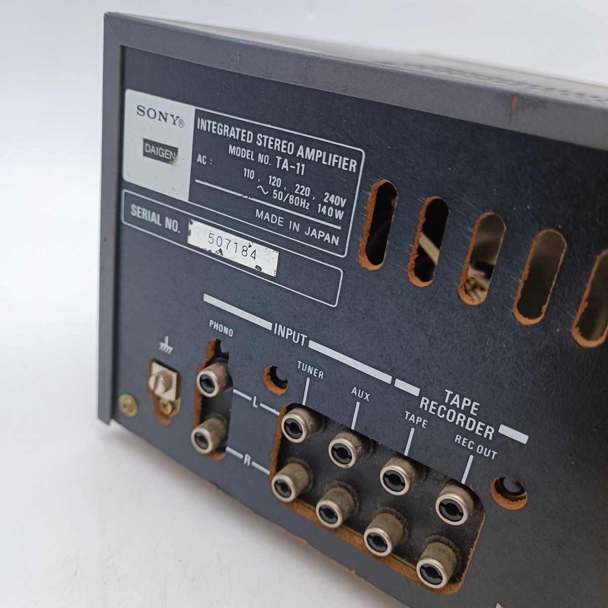 アンプ SONY TA-11 パワーアンプ TA-11 - メルカリ