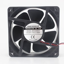 12038 Cooling Fan 120 38mm DC24V 0.50A 2600RPM